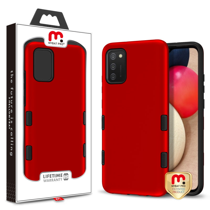 Samsung Galaxy A02s MyBat Pro TUFF Subs Series Case - Red (1101172)