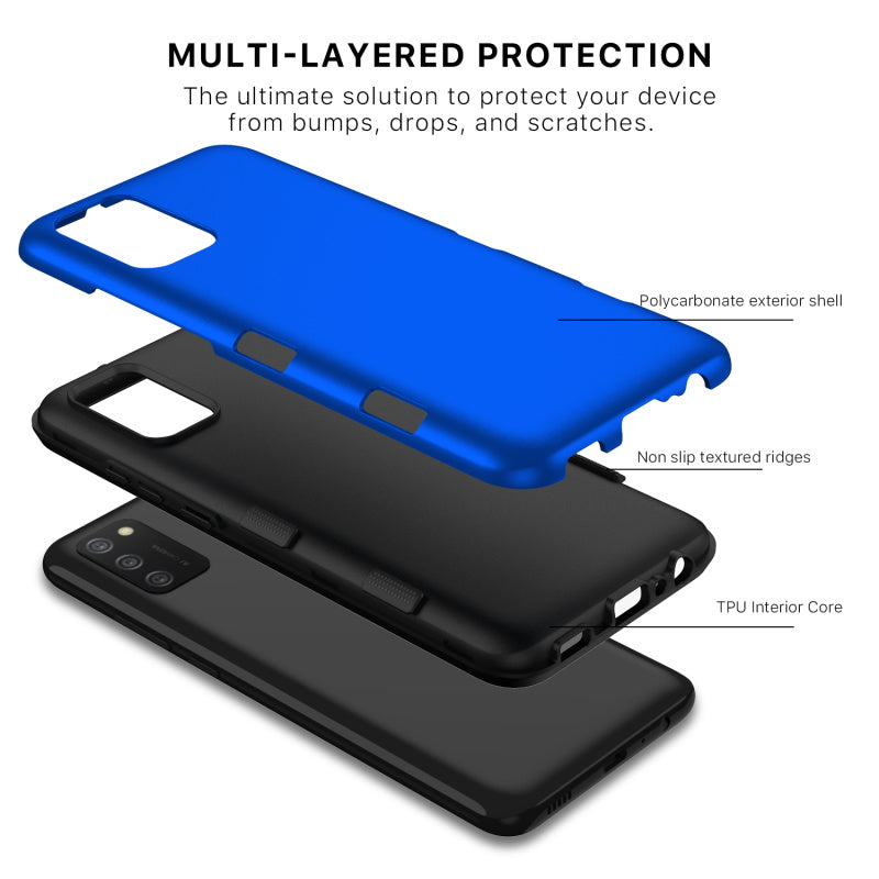 Samsung Galaxy A02s MyBat Pro TUFF Subs Series Case - Blue (1101175)