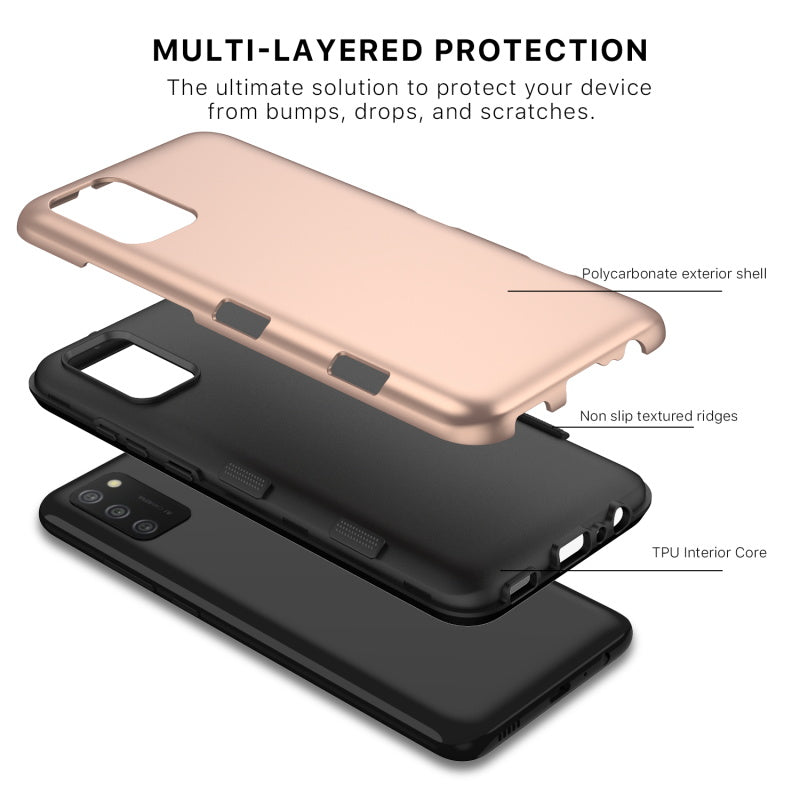 Samsung Galaxy A02s MyBat Pro TUFF Subs Series Case - Rose Gold (1101174)