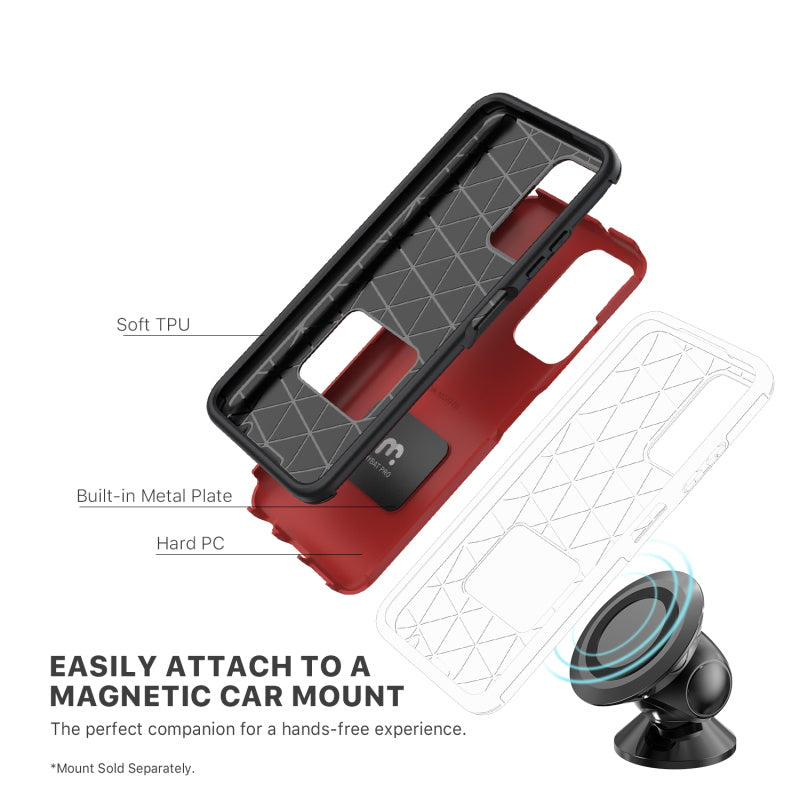 Samsung Galaxy A03S MyBat Pro Fuse Series Case - Red (1106894)