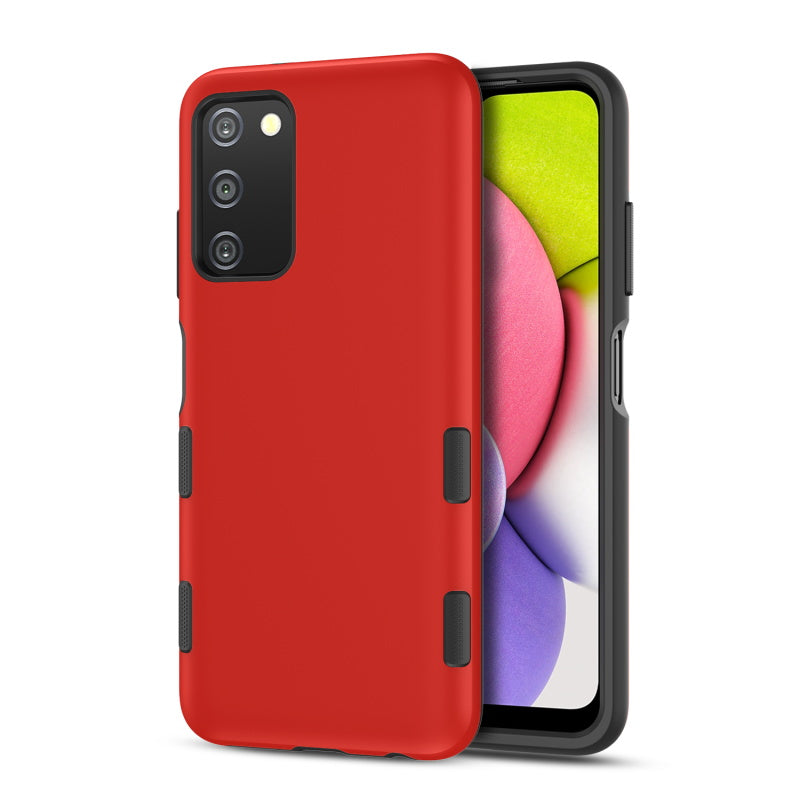Samsung Galaxy A037U / Galaxy A03s MyBat Pro TUFF Subs Series Case - Red (1103247)