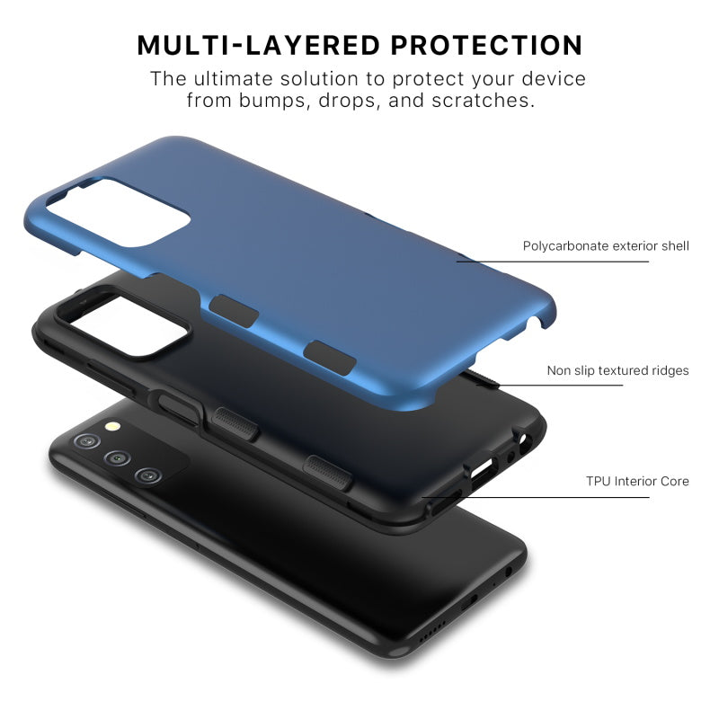 Samsung Galaxy A037U / Galaxy A03s MyBat Pro TUFF Subs Series Case - Blue (1103246)