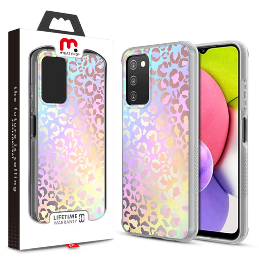 Samsung Galaxy A037U / Galaxy A03s MyBat Pro Mood Series Case - Holographic Leopard (1103250)