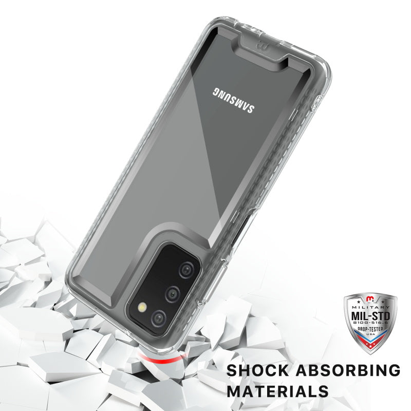 Samsung Galaxy A037U / Galaxy A03s MyBat Pro Lux Series Case with Tempered Glass - Clear (1103238)