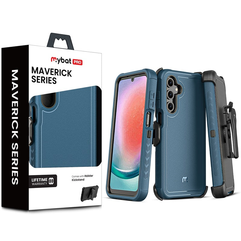 MyBat Pro Maverick Series Case w/ Holster for Samsung Galaxy A16 5G - Blue (1102569)