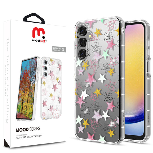 MyBat Pro Mood Series Case (with Diamonds) for Samsung Galaxy A16 5G - Starstruck (1102576)