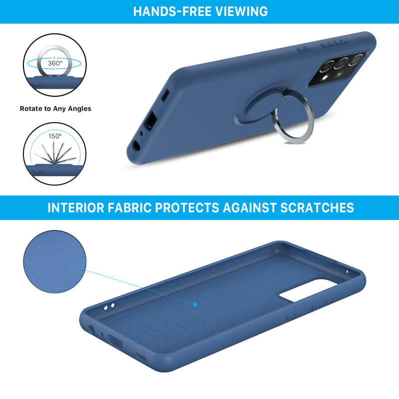 Samsung Galaxy A52 5G MyBat Pro Halo Series Case - Blue (1103363)