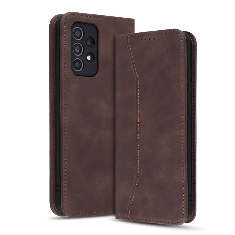 Samsung Galaxy A52 5G MyBat Pro Executive Series Wallet Case - Brown (1101192)