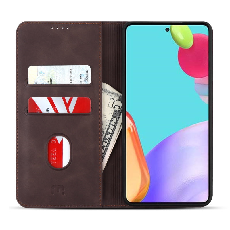 Samsung Galaxy A52 5G MyBat Pro Executive Series Wallet Case - Brown (1101192)