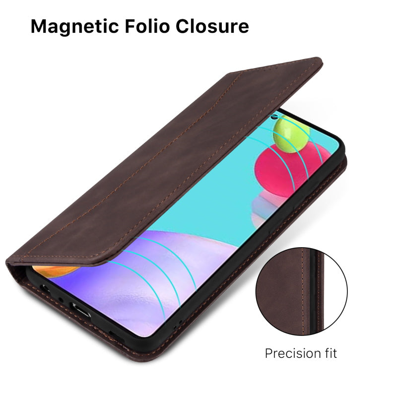 Samsung Galaxy A52 5G MyBat Pro Executive Series Wallet Case - Brown (1101192)