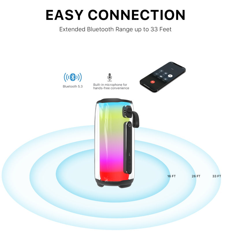 MyBat Pro Firefly Plus Bluetooth Speaker - Black (1102715)