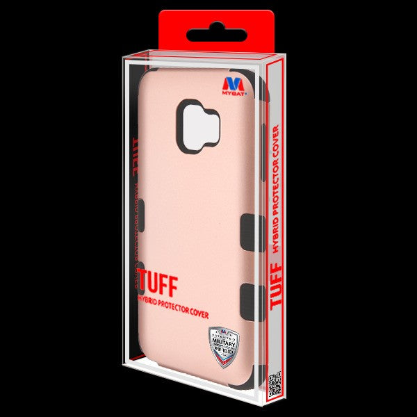 AMSUNG GALAXY J2 PURE MYBAT TUFF HYBRID PHONE PROTECTOR COVER- ROSE GOLD / BLACK (725)