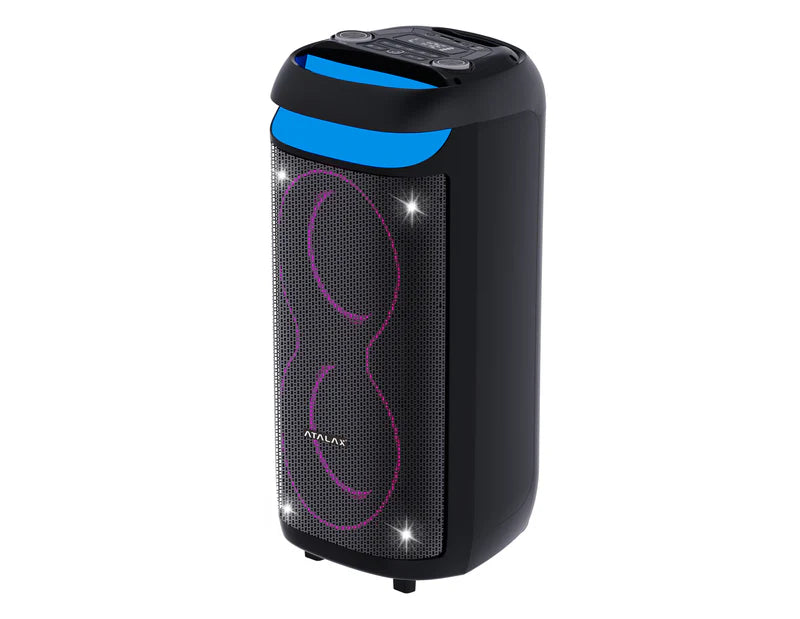 ATALAX SONIC 2 X 8" INCH 3500 WATTS PARTY SPEAKER - Black   ( 1103748) (MSRP $239.99)