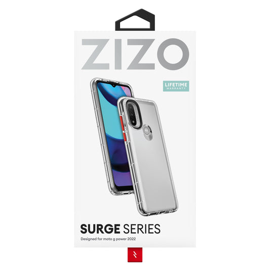 Moto G Play 2023, Moto G Pure, Moto G Power (2022) ZIZO SURGE SERIES CASE -  CLEAR (1103652)