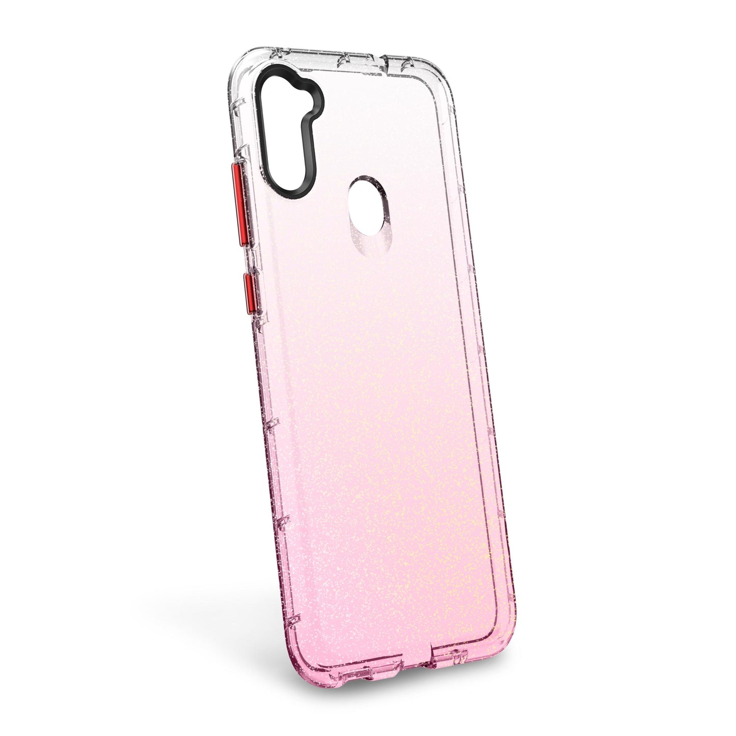 SAMSUNG GALAXY A11 ZIZO SURGE SERIES CASE - PINK GLITTER (10005)