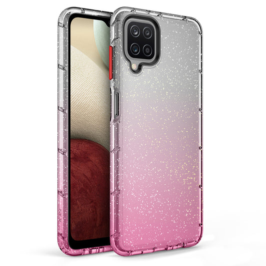GALAXY A12 ZIZO SURGE SERIES CASE - PINK GLITTER (1100764)