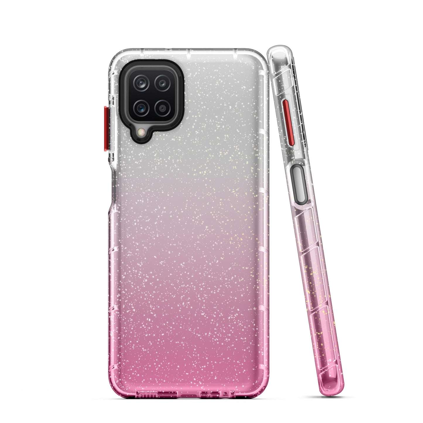 GALAXY A12 ZIZO SURGE SERIES CASE - PINK GLITTER (1100764)