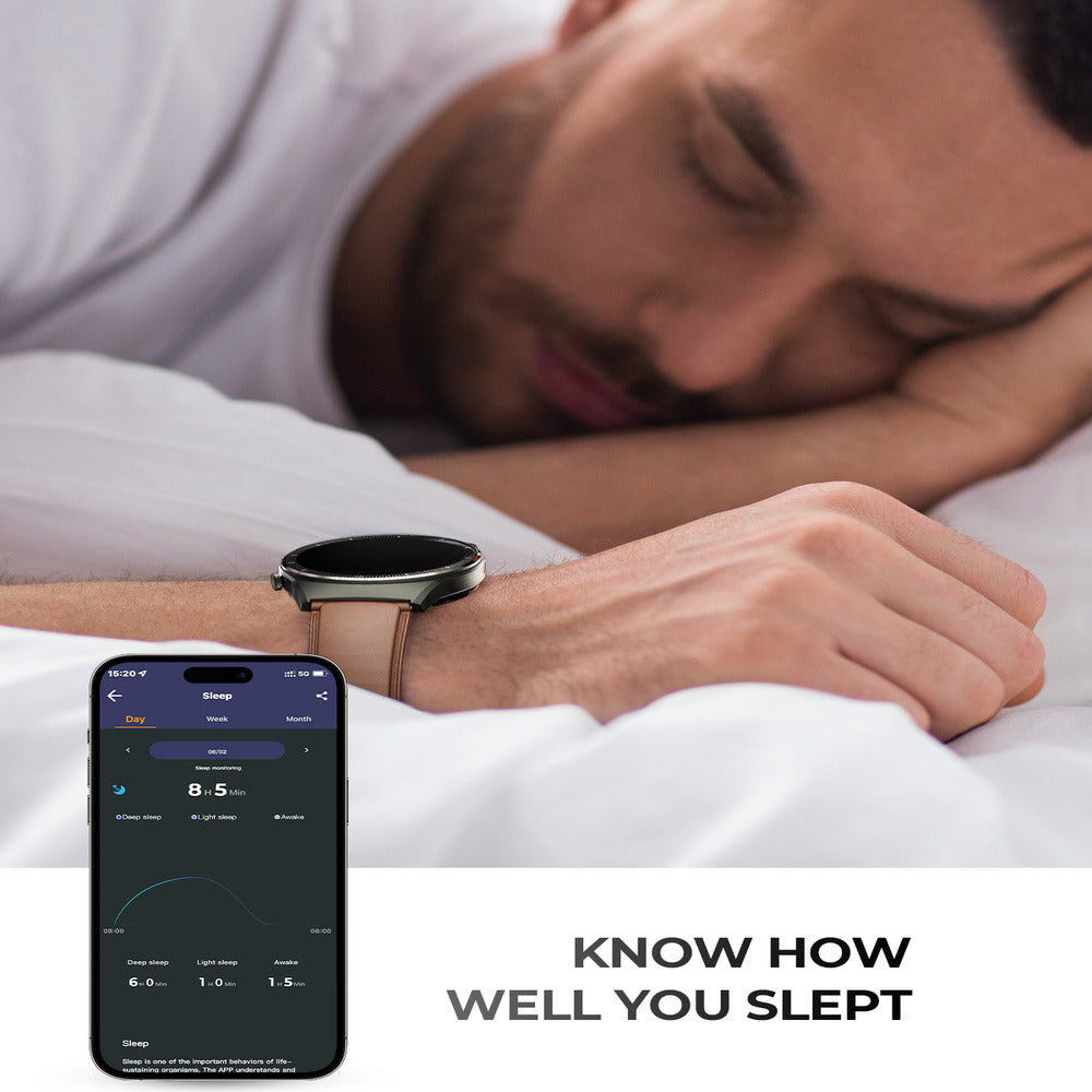 AUKEY SW-2U SmartWatch 2 Ultra - Vibrant 1.43 - inch HD AMOLED, Seamlessly make calls , Fitness and Health - Gray (MSRP $89.99  (1102832)