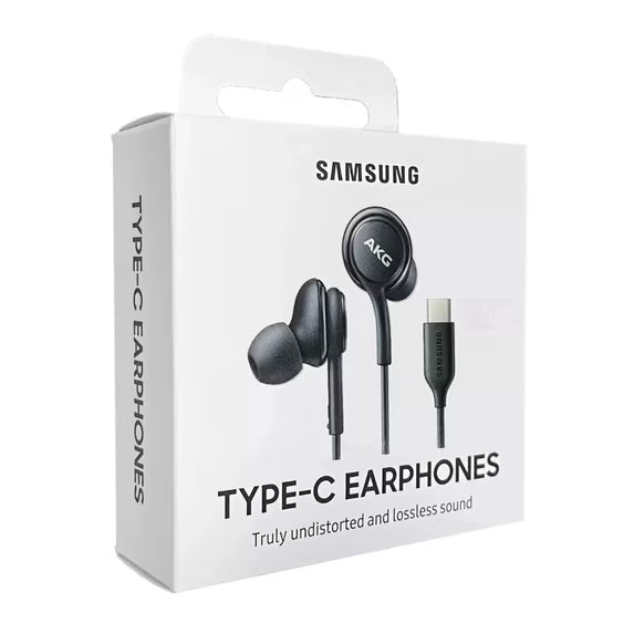 Samsung Galaxy Note10+ 5g AKG Wired Earbuds with Microphone, High-Resolution Audio, Noise-Isolating In-Ear Headphones, Type-C Connector Inline Remote & Volume Control ( 1108081) (MSRP $39.99)
