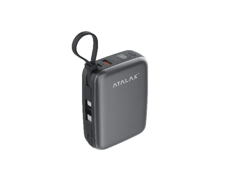 ATALAX X203 20000 MAh POWER BANK WITH TYPE-C CABLE ( 1103513) (MSRP $79.99)