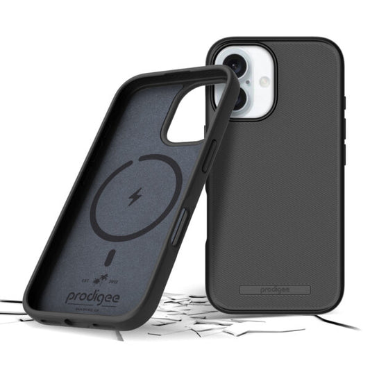 prodigee - Solid Case for Apple iPhone 16 - Black (1107475)