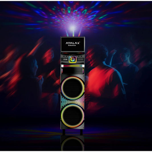 (ONLY FOR PICK UP FROM FRESNO WAREHOUSE ) CINEMA 12"'X2 DJ WOOFER WITH 15.6" FULL TOUCH SCREEN WIFI,32GB+2RAM Andriod 11 VERS MIRROR LINK,, FULL RGB LIGHT, BT, USB,SD, AM/FM(1103325) (MSRP $799.99)