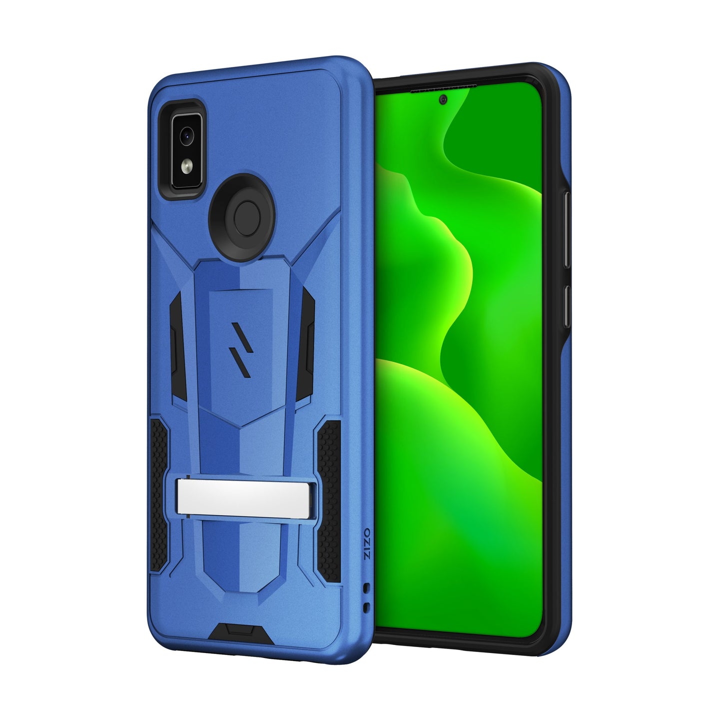 CRICKET ICON 4 ZIZO TRANSFORM SERIES CASE - BLUE & BLACK (1105021)