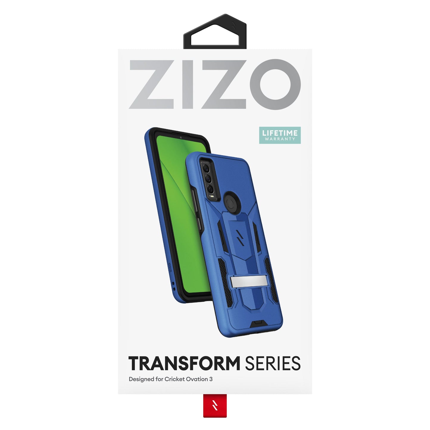 CRICKET OVATION 3 ZIZO TRANSFORM SERIES CASE - BLUE & BLACK (1105324)