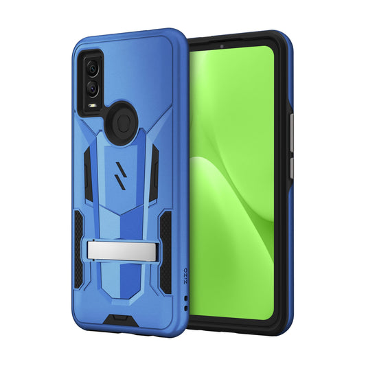 CRICKET INNOVATE E 5G ZIZO TRANSFORM SERIES CASE - BLUE & BLACK (1105039)
