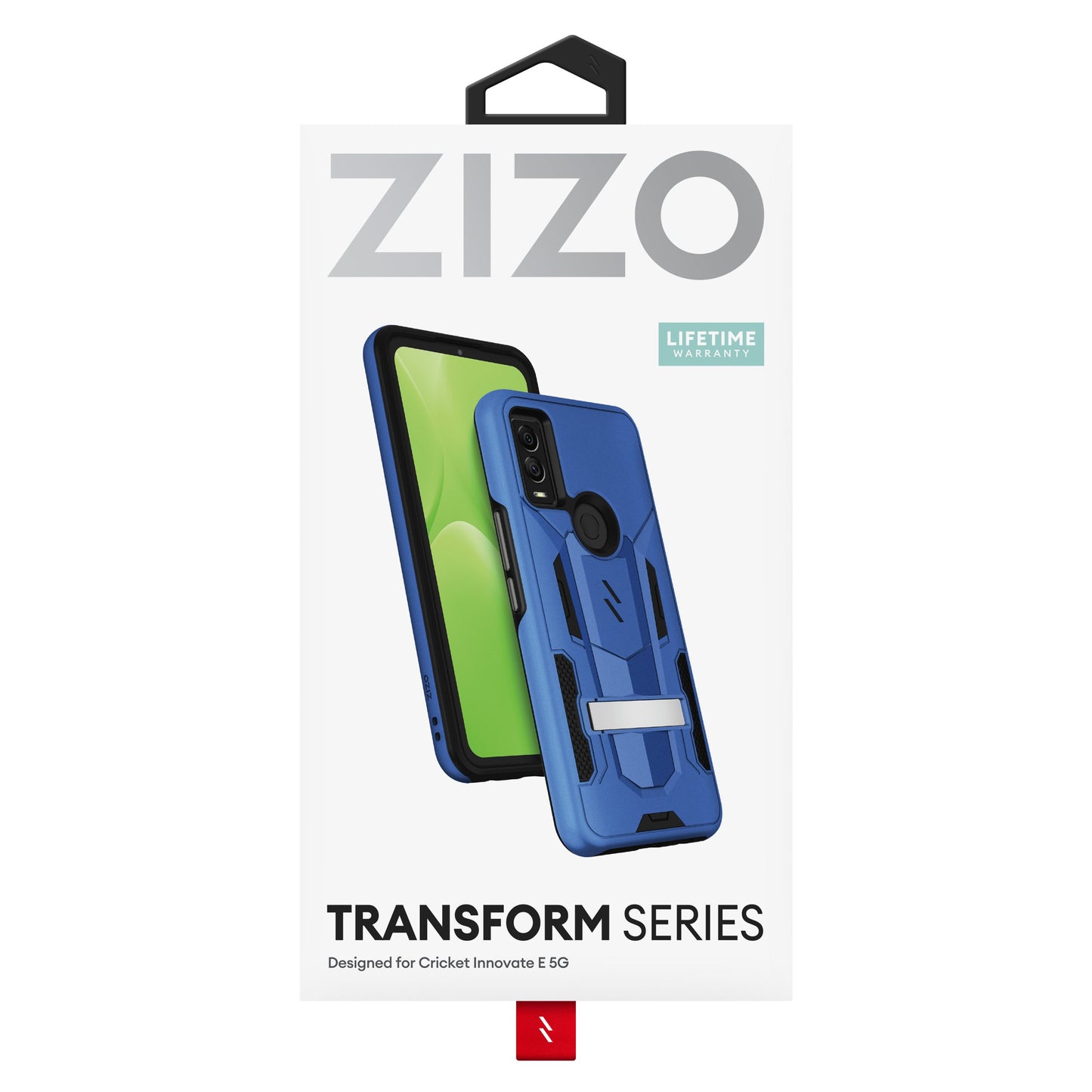 CRICKET INNOVATE E 5G ZIZO TRANSFORM SERIES CASE - BLUE & BLACK (1105039)