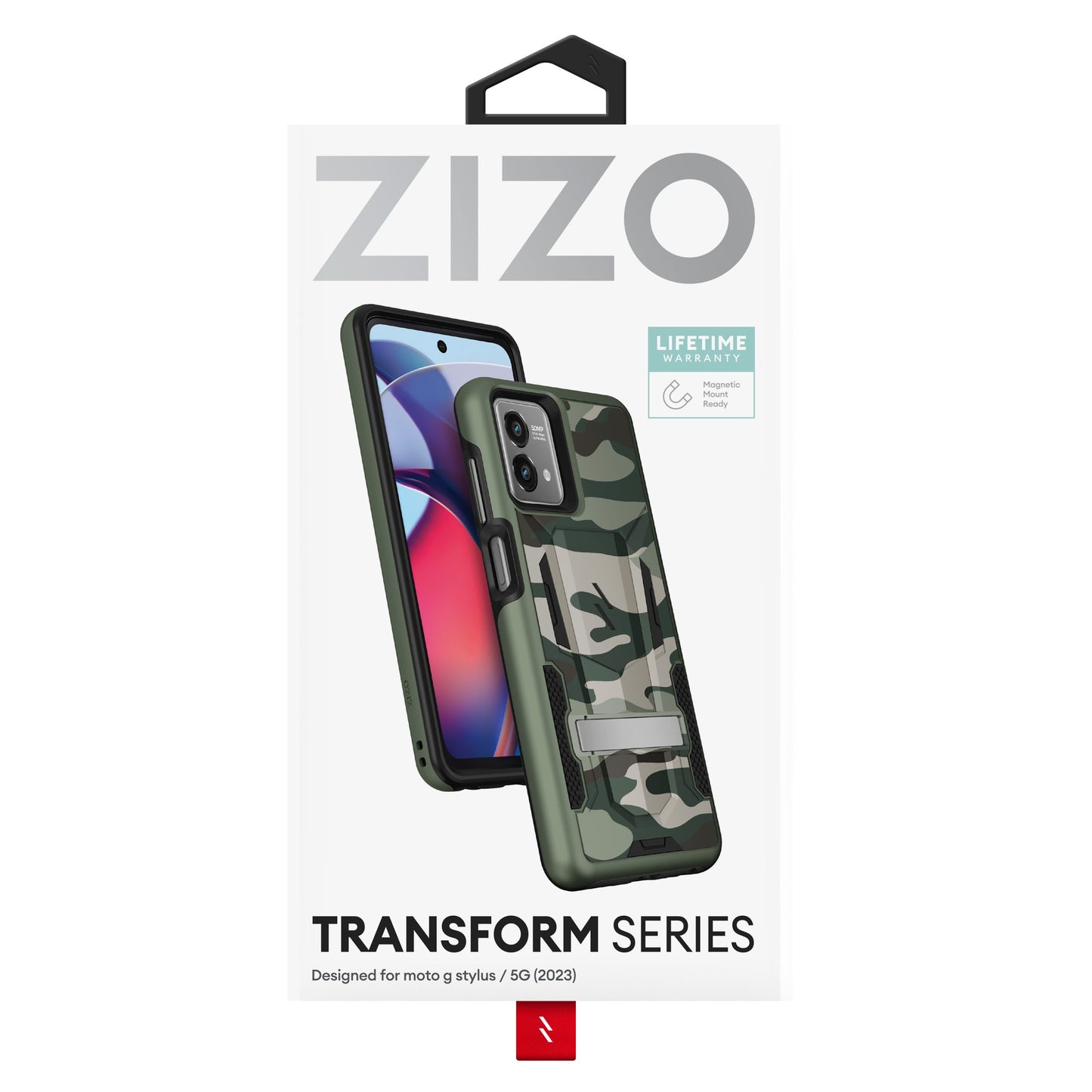 MOTO G STYLUS (2023) / MOTO G STYLUS 5G (2023) ZIZO TRANSFORM SERIES CASE - CAMO (1105793)