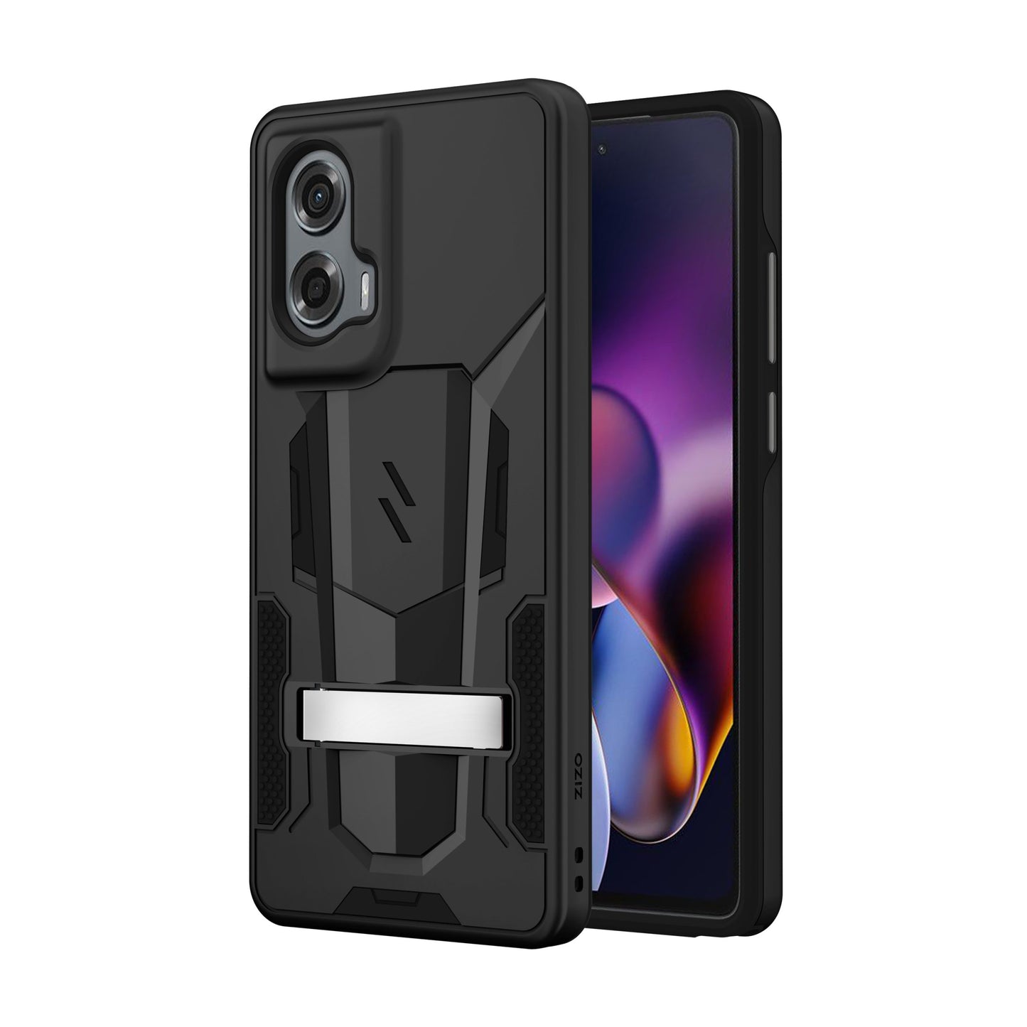 MOTO G STYLUS 5G (2024) ZIZO TRANSFORM SERIES CASE - BLACK (1107005)