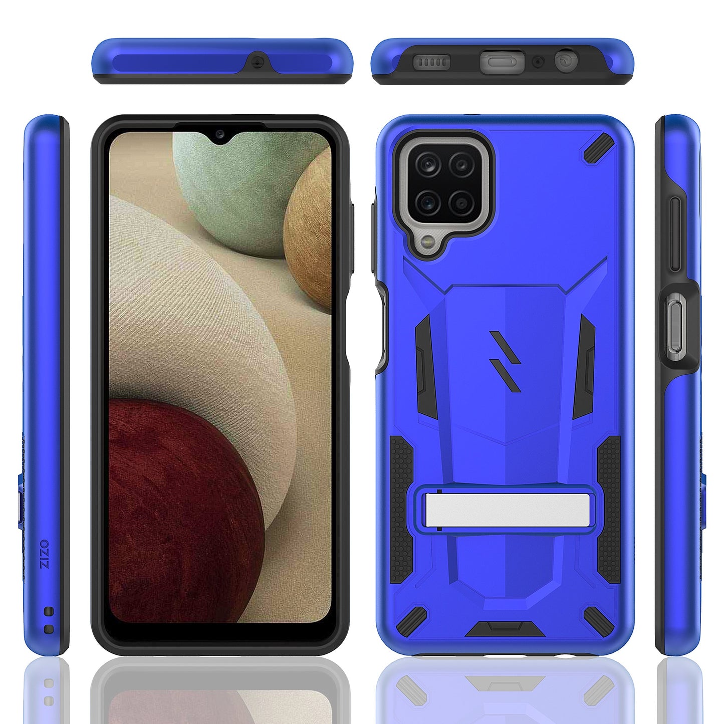 GALAXY A12 ZIZO TRANSFORM SERIES CASE - BLUE & BLACK (1100770)