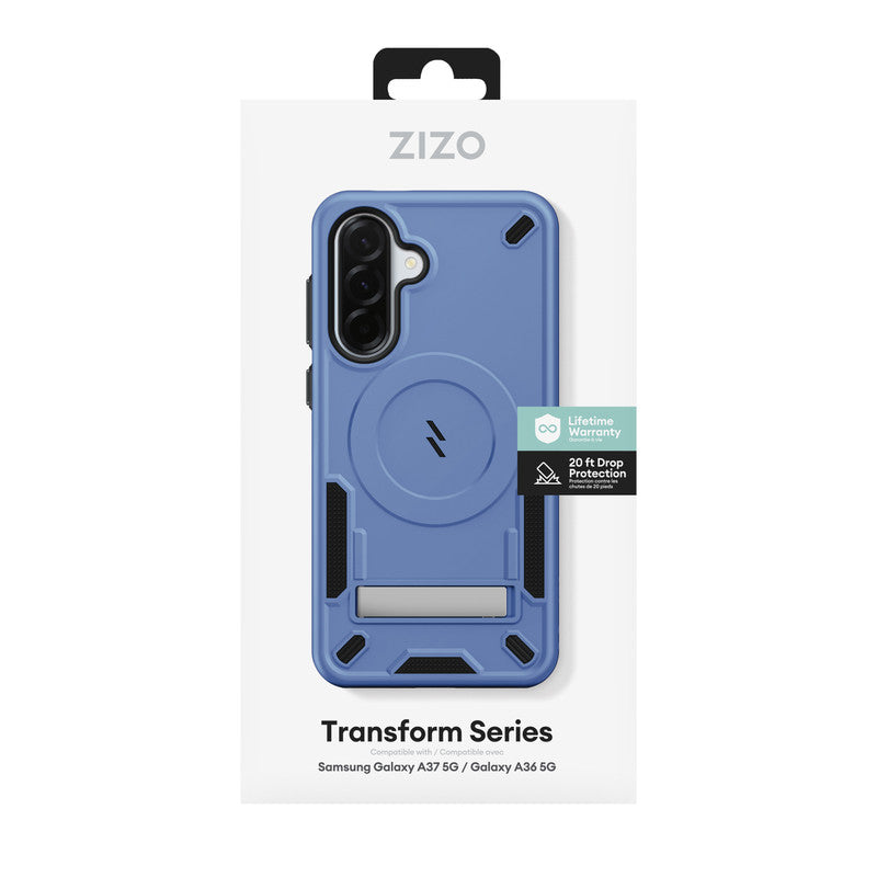 ZIZO TRANSFORM Series Galaxy A37 5G / A36 Case - Blue ( 1107855) (MSRP $59.99)