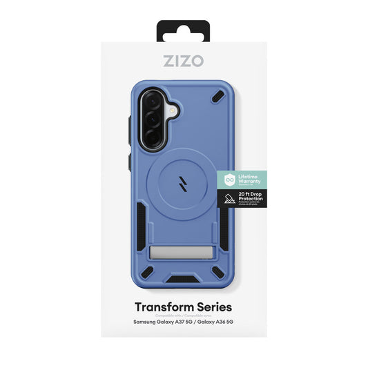 ZIZO TRANSFORM Series Galaxy A37 5G / A36 Case - Blue ( 1107855) (MSRP $59.99)