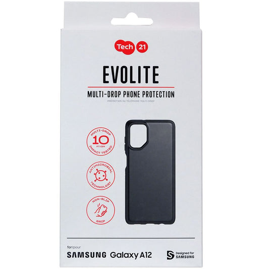 SAMSUNG GALAXY A12 TECH21 EVO LITE CASE - BLACK (1102979)