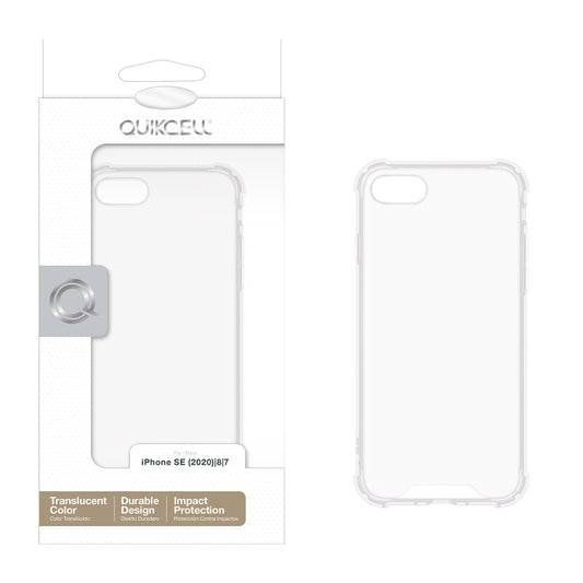 Apple iPhone SE 2020-22 QUICKCELL ICON TINT Translucent Case - ICE (1105242)