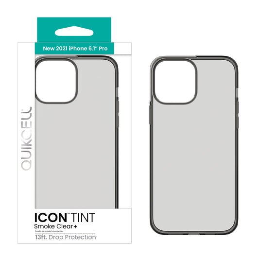 Apple iPhone 13 Pro 6.1 Quikcell ICON TINT Transparent Case - Smoke (1102586)