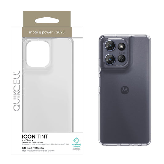 Moto G Power 2025 Quikcell ICON TINT - Translucent Case (1102681)