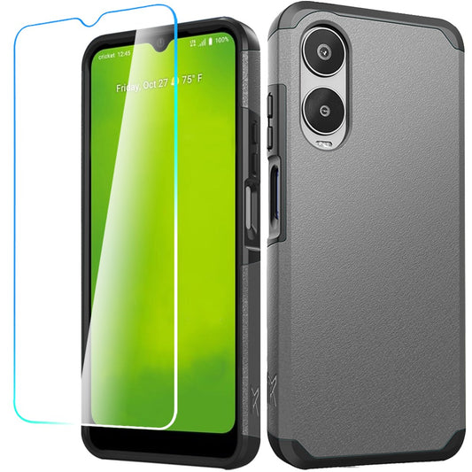 Cricket Icon 6 Tough Strong Hybrid + Tempered Glass - Charcoal Grey (1107163)