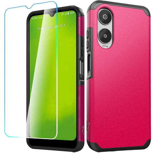 Cricket Icon 6 Tough Strong Hybrid + Tempered Glass - Hot Pink (1107162)
