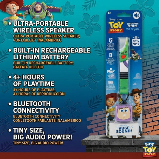 BITTYBOX LANYARD SPEAKER LICENSED - TOY STORY (1107921) (MSRP $49.99)