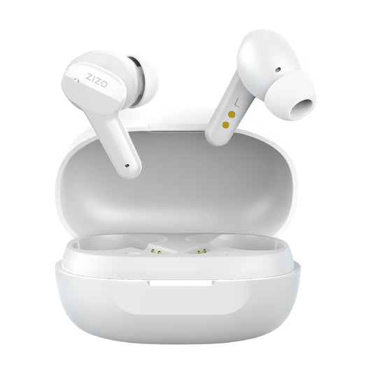 ZIZO ENCORE TRUE WIRELESS EARBUDS W/ ACTIVE NOISE CANCELLATION-WHITE (1105206)