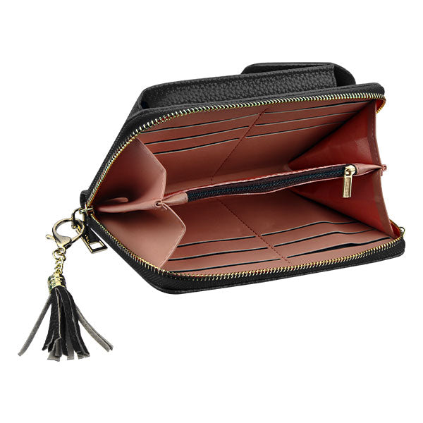 MyBat Universal Lady's Vertical Posh MyJacket Wallet - Black (1104814)