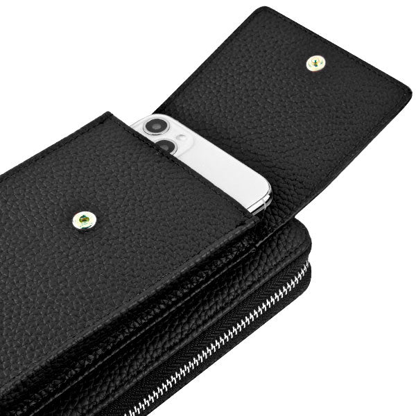 MyBat Universal Lady's Vertical Posh MyJacket Wallet - Black (1104814)