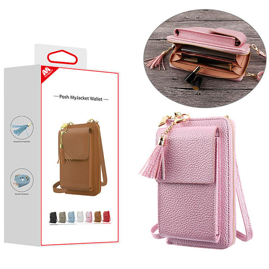 MyBat Universal Lady's Vertical Posh MyJacket Wallet - Rose Gold (1105353)