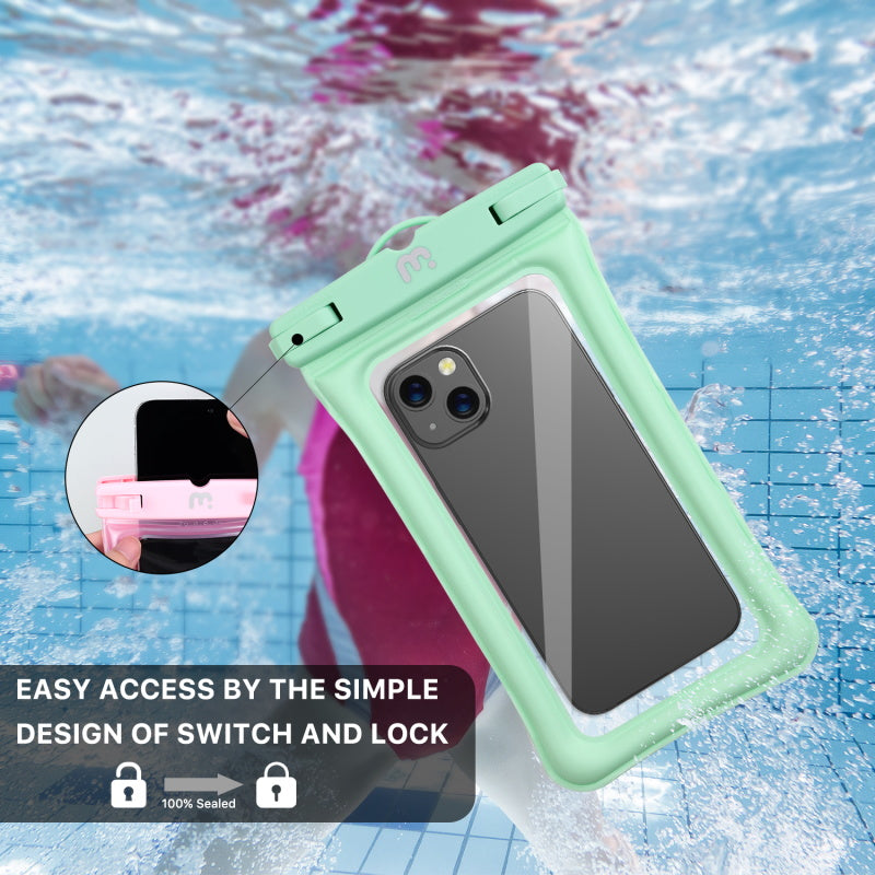 MyBat Pro AquaLock Universal Floating Waterproof Pouch – Mint (1107788)
