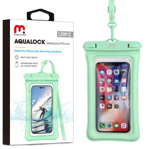 MyBat Pro AquaLock Universal Floating Waterproof Pouch – Mint (1107788)