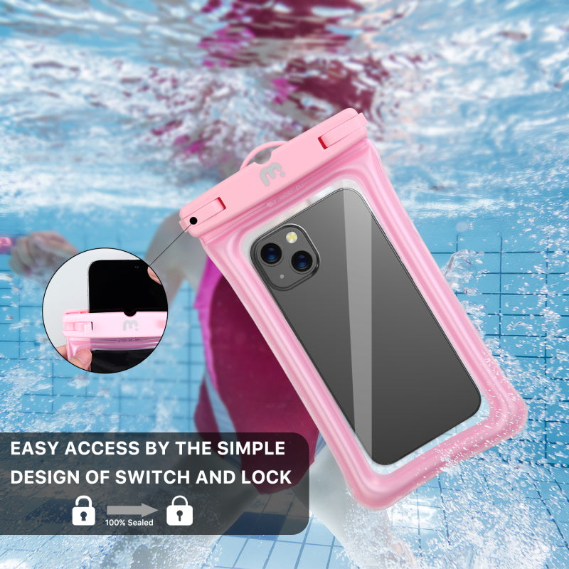 MyBat Pro AquaLock Universal Floating Waterproof Pouch – Pink (1107789)