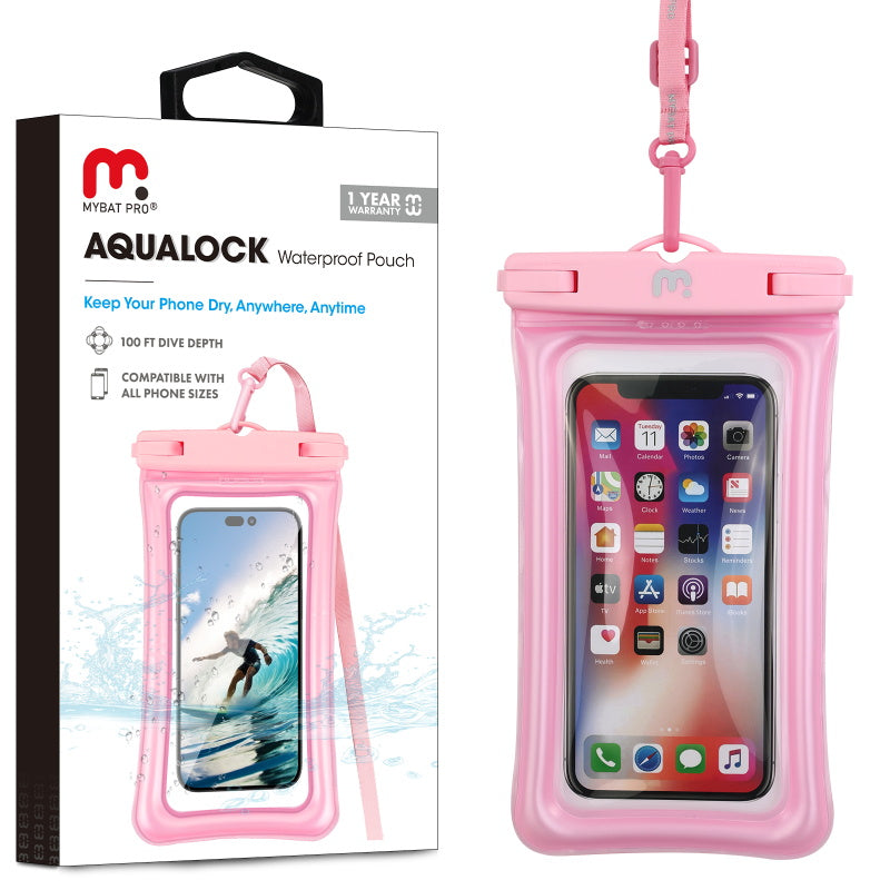 MyBat Pro AquaLock Universal Floating Waterproof Pouch – Pink (1107789)